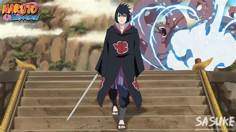 Sasuke (Akatsuki) by goriverde on DeviantArt