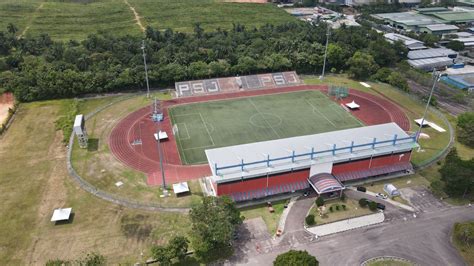 football field kluang sports hub kluang stadium johor