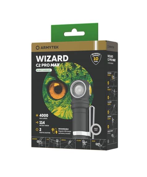 Latarka Armytek Wizard C Pro Max Usb White Baltrade Sklep Bogmar