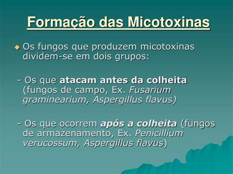 PPT MICOTOXINAS PowerPoint Presentation ID 1309677