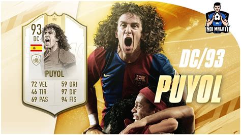 Fifa 19 Carles Puyol Icon Moment 93 Player Review Ita Youtube