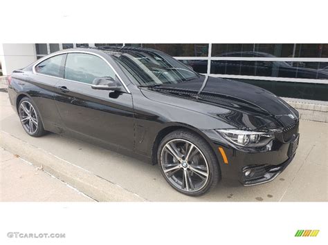 2019 Jet Black Bmw 4 Series 430i Xdrive Coupe 130281124 Car Color Galleries