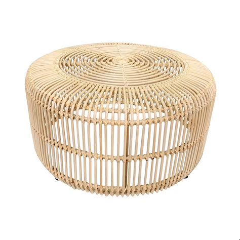 Byron Teak Round Coffee Table Preorder Haus Of Rattan Atelier Yuwa