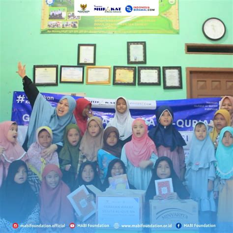 Pendistribusian Al Qur An Di Tpq Misbaah Al Abuthoniy Mabi Foundation