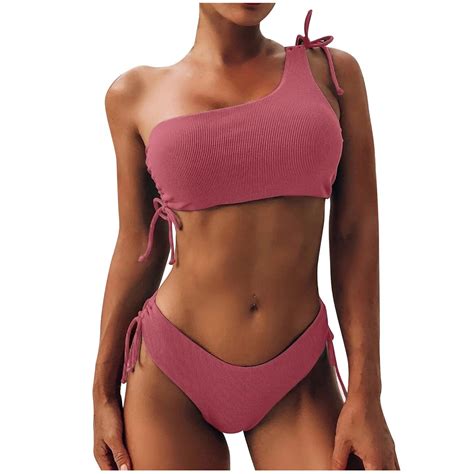 QUYUON Bikini Swimwear For Women 2 Piece Push Up Swinsuit Modest