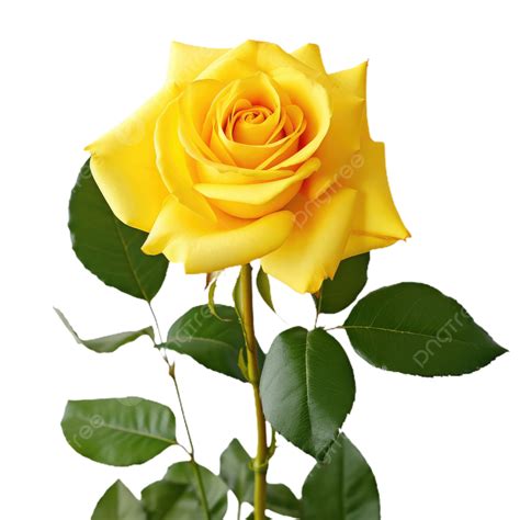 Yellow Rose, Flower, Blossoms, Transparent PNG Transparent Clipart Image and PSD File for Free ...