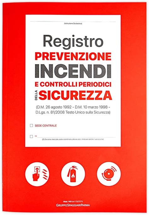 Registro Prevenzione Incendi E Controlli Periodici Della Sicurezza