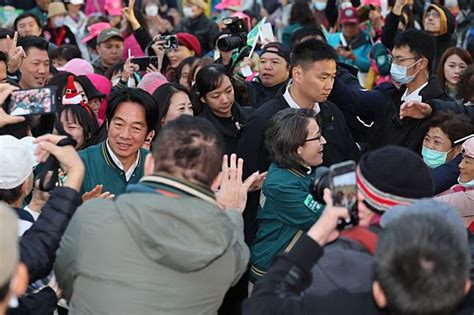 賴清德環島拼圖抵台北 賴蕭配合體造勢（1） 圖 中央通訊社 Line Today