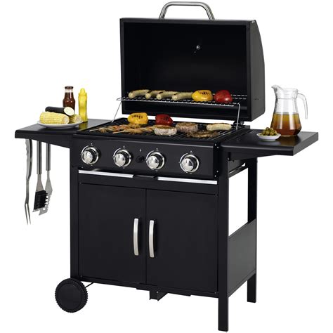 Tepro Gasgrill Richfield« 4 Brenner Grillfläche 39 X 44 Cm Hagebau De