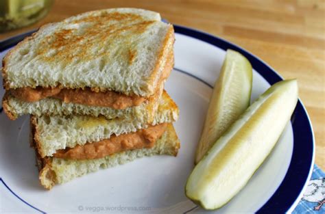 Grilled 'Cheese' and Tomato Soup Sandwich [Vegan, Gluten-Free] - One ...