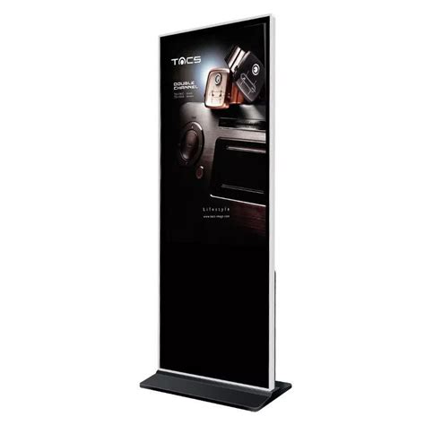 Floor Standing Vertical Tv Touch Screen Kiosk K Indoor Advertising