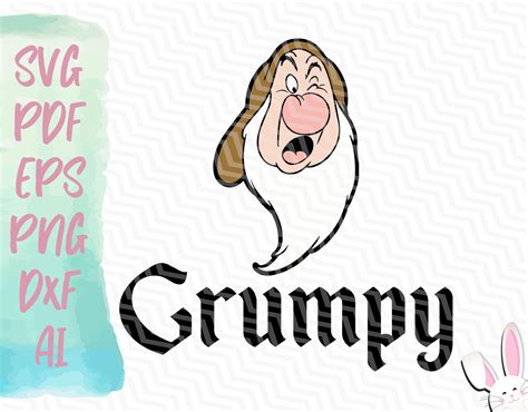 Dwarfs Svg Seven Dwarfs Svg Grumpy Svg Dopey Svg Happy Etsy Sexiz Pix