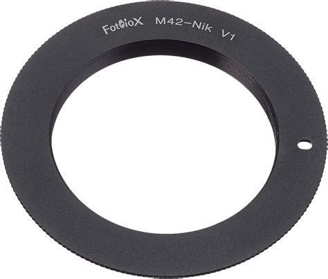 Fotodiox Anello Adattatore Nero Per M42 42mm Fileattura Obiettivo A