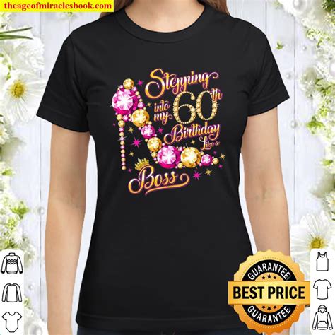 Women 60 Years Old And Fabulous Happy 60th Birthday Design T Shirt For Sale By Grabitees