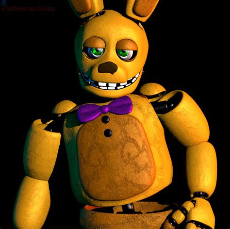 Sfm Fnaf Springbonnie Extras Pose 1 By Fazbearmations On Deviantart