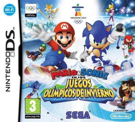 Mario y Sonic en los Juegos Olímpicos de Invierno para DS - 3DJuegos