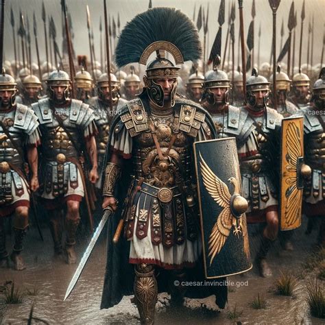 Vinciblegod On Instagram A Centurion Leading His Men