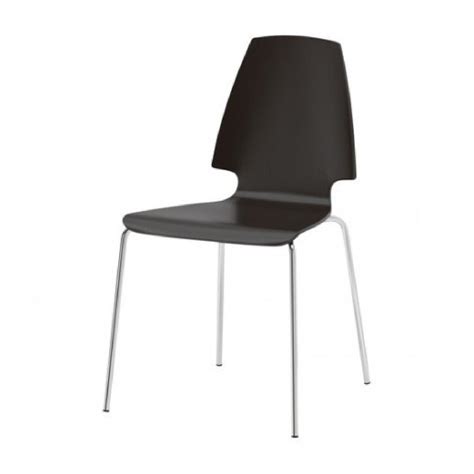 Ikea Vilmar Black Chairs Aptdeco