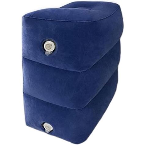 Pouf Gonflable Repose Pieds Couches Hauteur Ajustable Repose Pieds