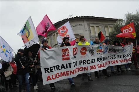 Direct R Forme Des Retraites Manifestants Paris Par La Cgt