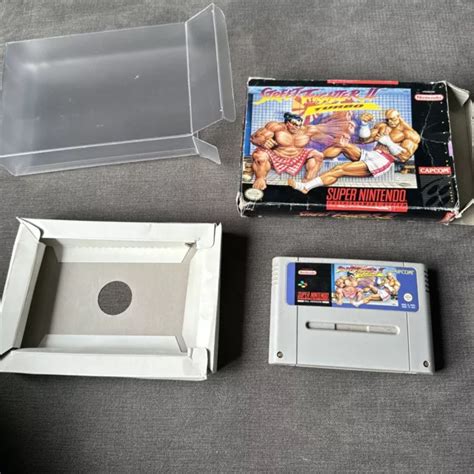 STREET FIGHTER II 2 Turbo Super Nintendo Entertainment System SNES Game