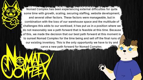 The End Of An Era Nomad Complex Youtube