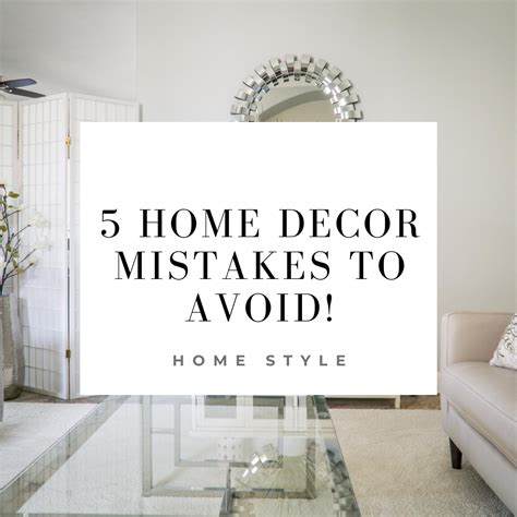 Wafflemama Home Decor Mistakes To Avoid