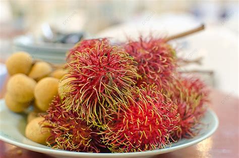 Rambutan In A Dish Photo Background And Picture For Free Download Pngtree