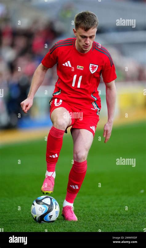 Wales Patrick Jones In Action During The Uefa Euro U21 Championship