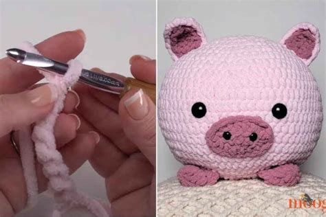 Super Cute How To Crochet A Pig Squish