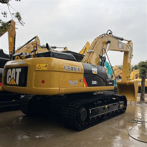 Ton Used D Amphibious Excavator Cat D Swamp Marsh