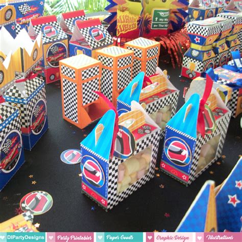 Hot Wheels Kits Imprimibles De 6 Empaques Decoraciones Infantiles
