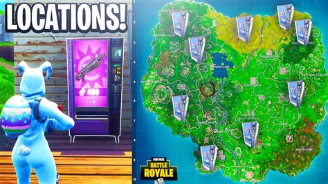 ALL NEW Vending Machine LOCATIONS In Fortnite Battle Royale