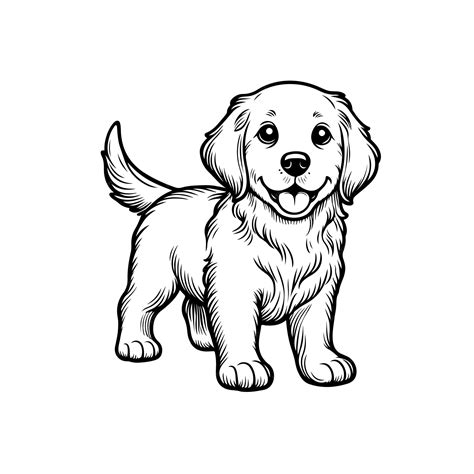 Desenho De Cão Para Colorir