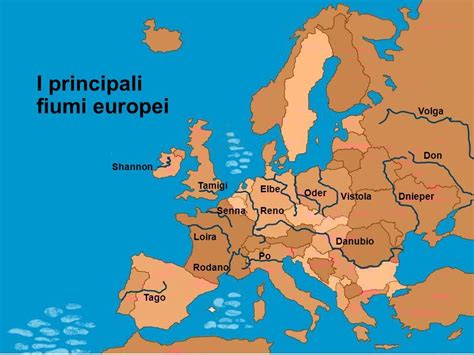 Fiumi Europei Cartina Cartina Geografica Mondo Porn Sex Picture