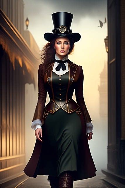 Ai Generated Woman Steampunk Free Image On Pixabay