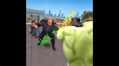 Hulk Vs Kingpin Gaming Hulk Kingpin Shorts Youtube