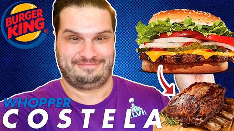 Whopper Costela O Novo Hamburguer De Caixinha Do Burger King Youtube