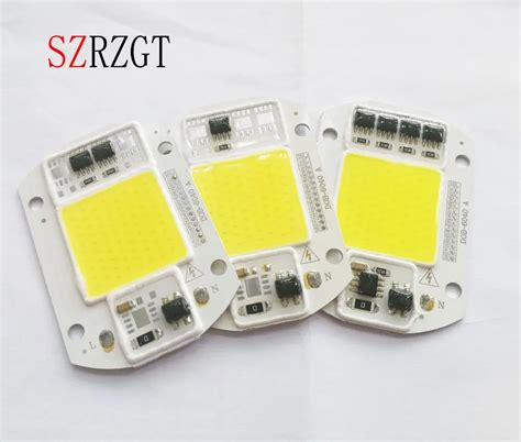 LED COB Lamp Chip 20W 30w 50W 220V Input Smart IC Driver Fit For DIY