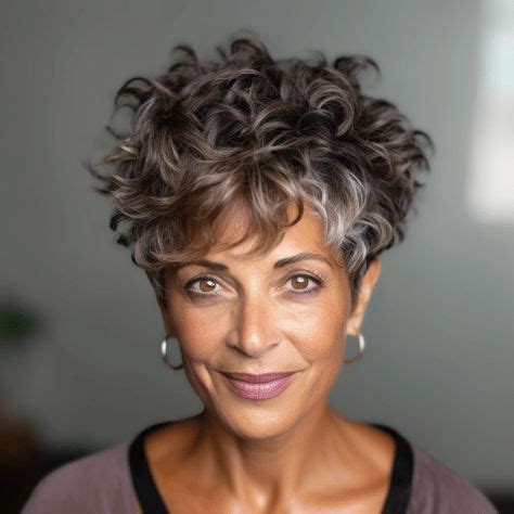 Classic Short Haircuts For Older Women In Haircuts For Wavy