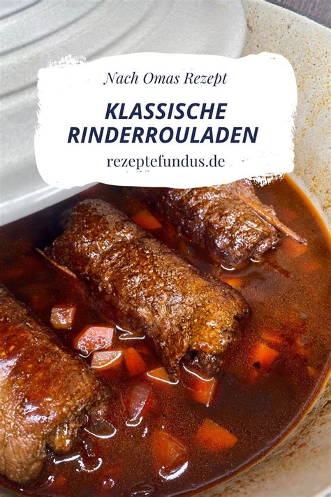 Klassische Rinderrouladen Nach Omas Rezept Rezeptefundus