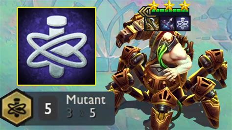 Adrenaline Rush Urgot ⭐⭐⭐ 5 Mutant 3 Star Tft Set 6 Youtube