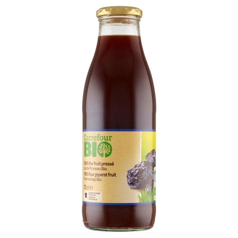 Carrefour Bio Ekologiczny sok z suszonych śliwek 750 ml Zakupy online