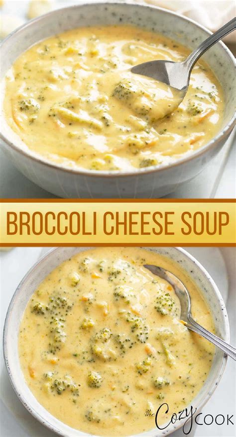 30 Minute Broccoli Cheddar Soup Artofit