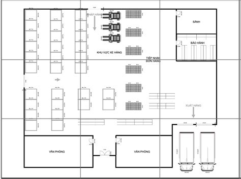 Hướng dẫn Vẽ sơ đồ kho bằng excel chi tiết từng bước