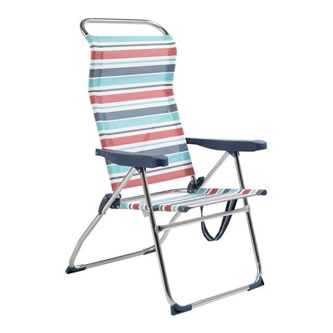 Silla Alta Plegable Y Reclinable Amalfi Campo Y Playa Basics El Corte