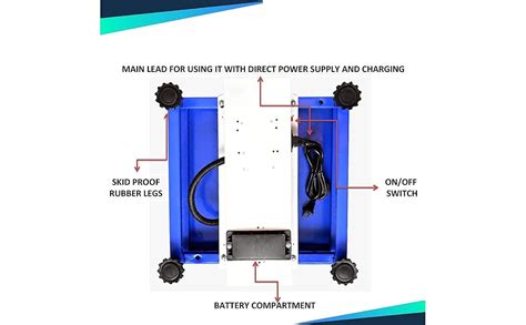 Supperx Steel Counter Weighing Scale For Home And Shop Heavy Duty