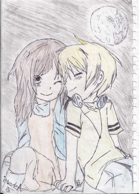 Cute couple holding hands. by ashaburri-san on DeviantArt