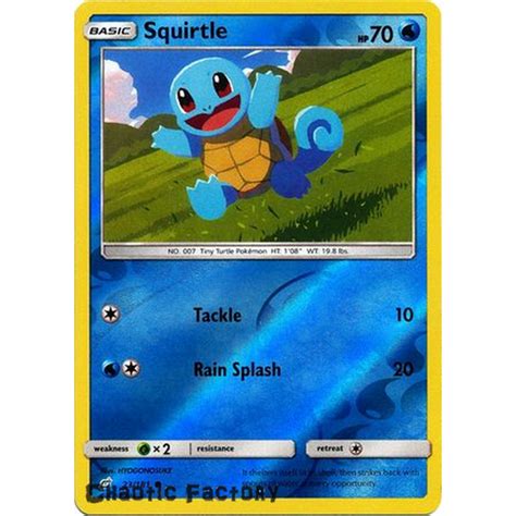 Squirtle 23181 Common Reverse Holo