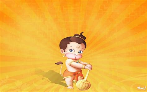 Lord Bal Hanuman Wallpaper